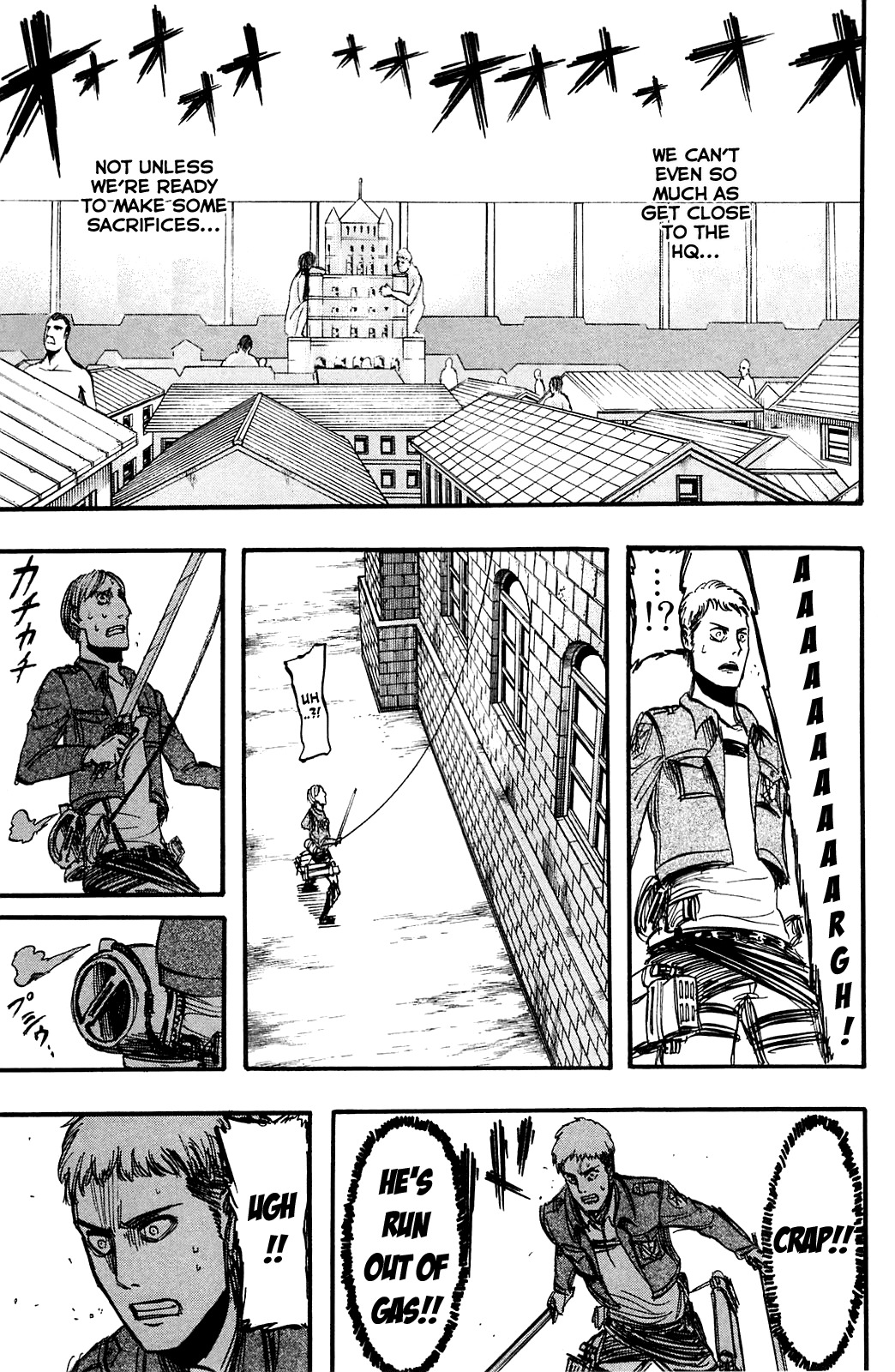 Attack on Titan manga, chapter 8, page 18 of 36