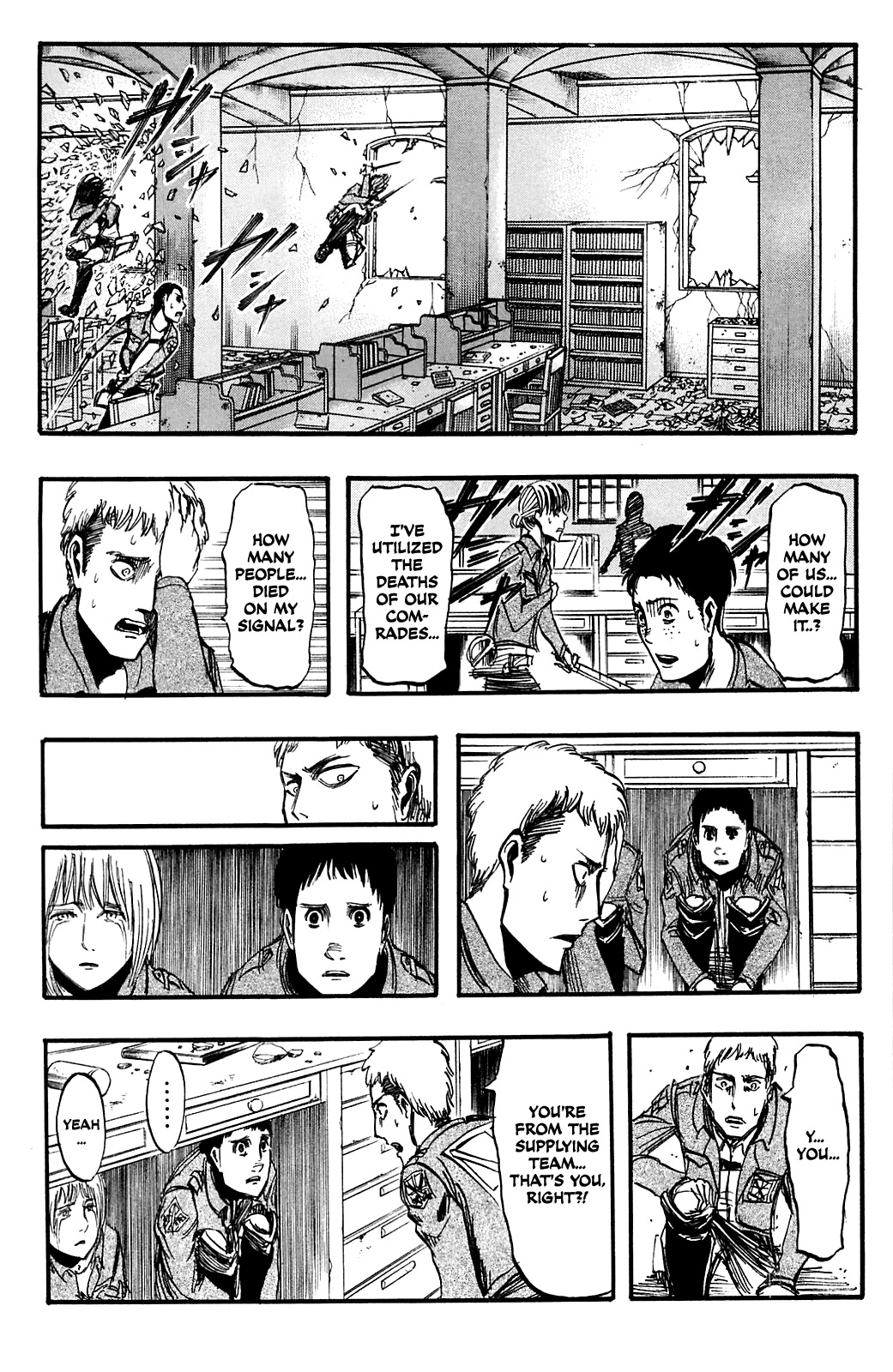 Attack on Titan manga, chapter 8, page 26 of 36