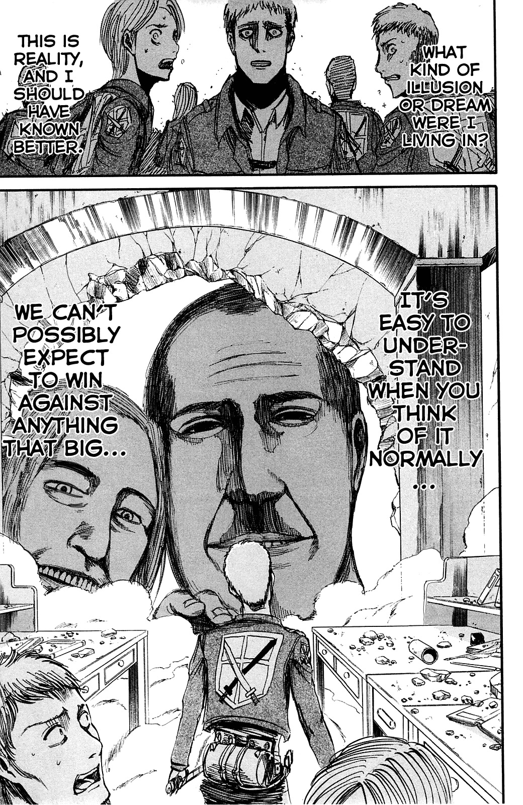 Attack on Titan manga, chapter 8, page 30 of 36