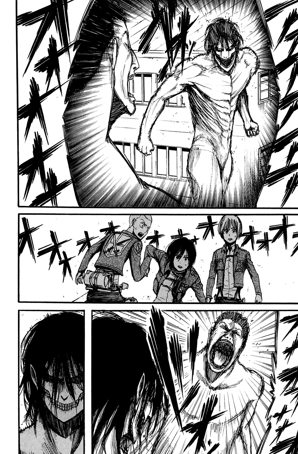 Attack on Titan manga, chapter 8, page 5 of 36