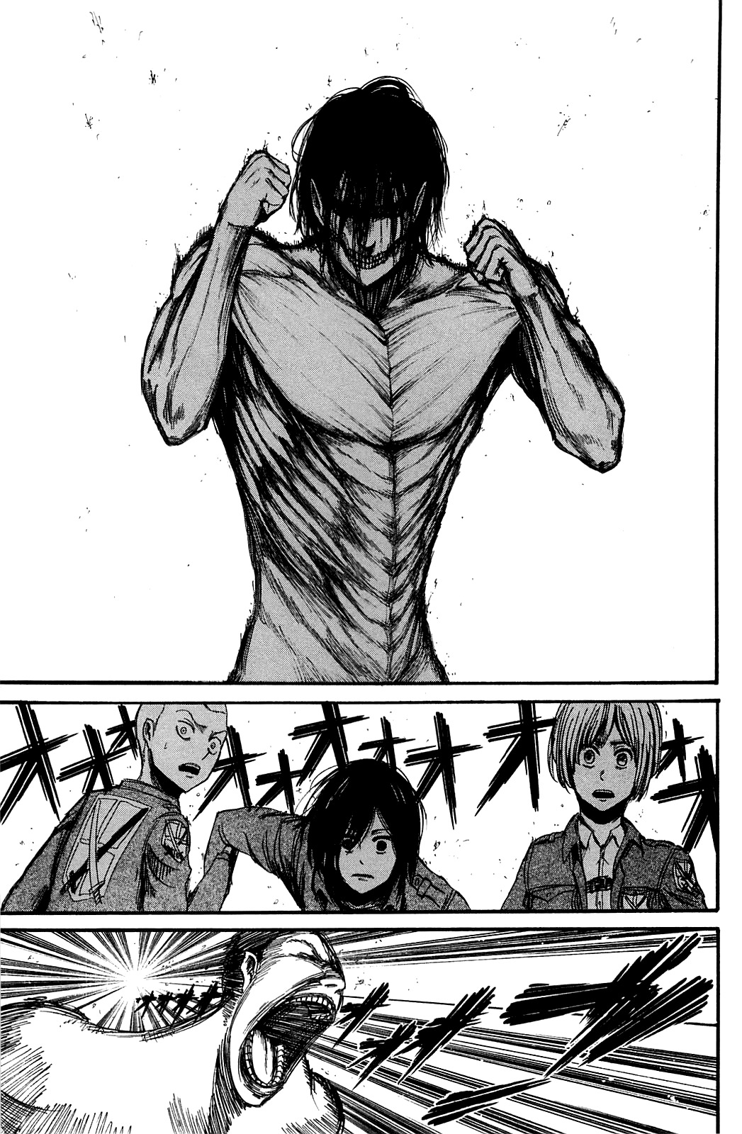 Attack on Titan manga, chapter 8, page 6 of 36