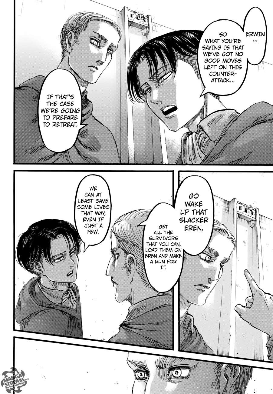 Attack on Titan manga, chapter 80, page 17 of 49