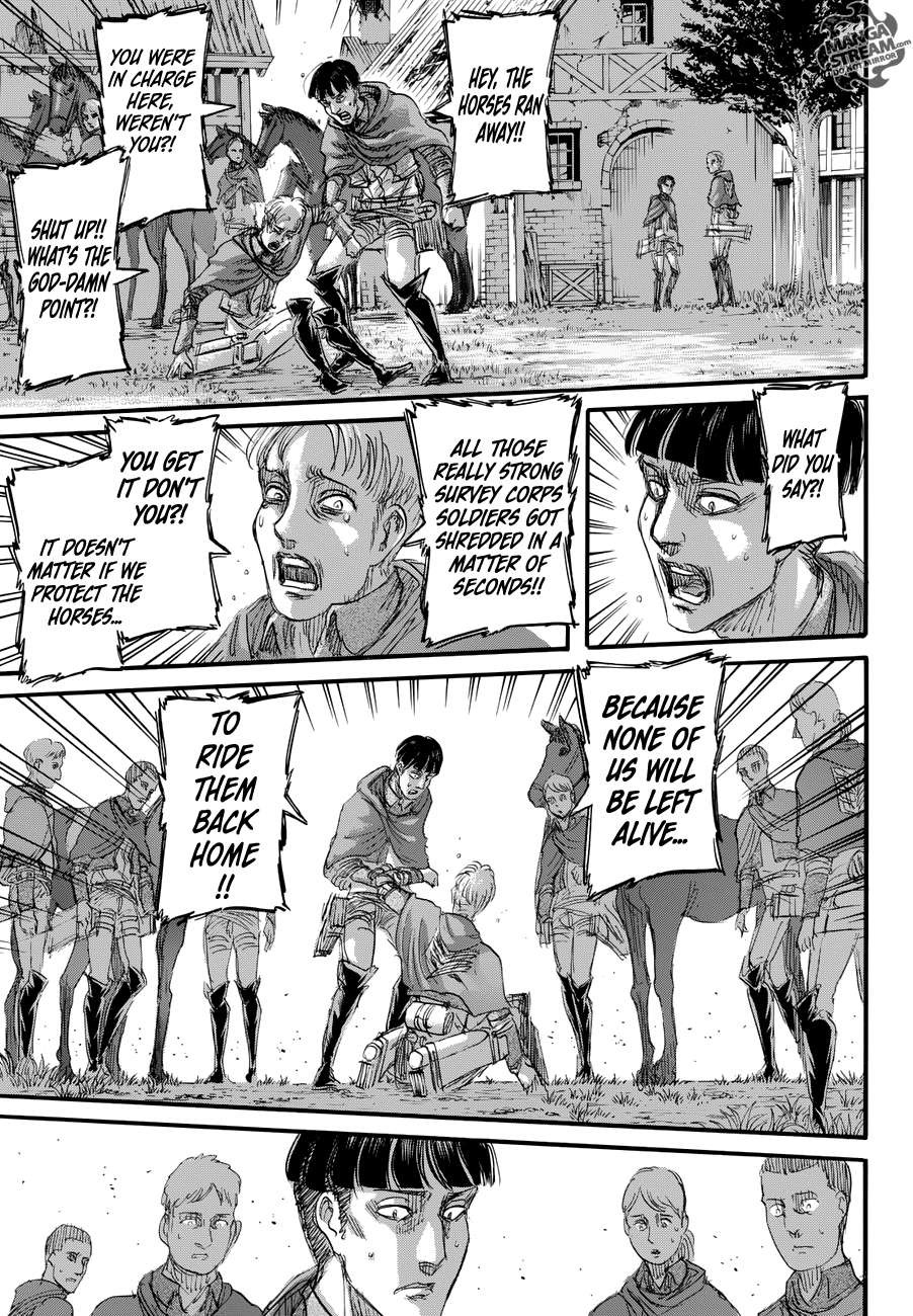 Attack on Titan manga, chapter 80, page 18 of 49