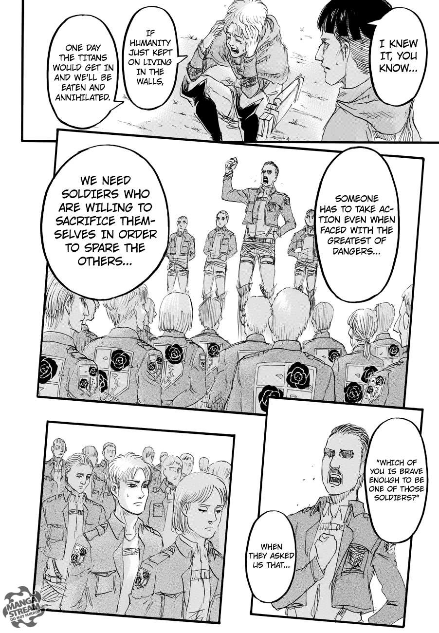 Attack on Titan manga, chapter 80, page 19 of 49