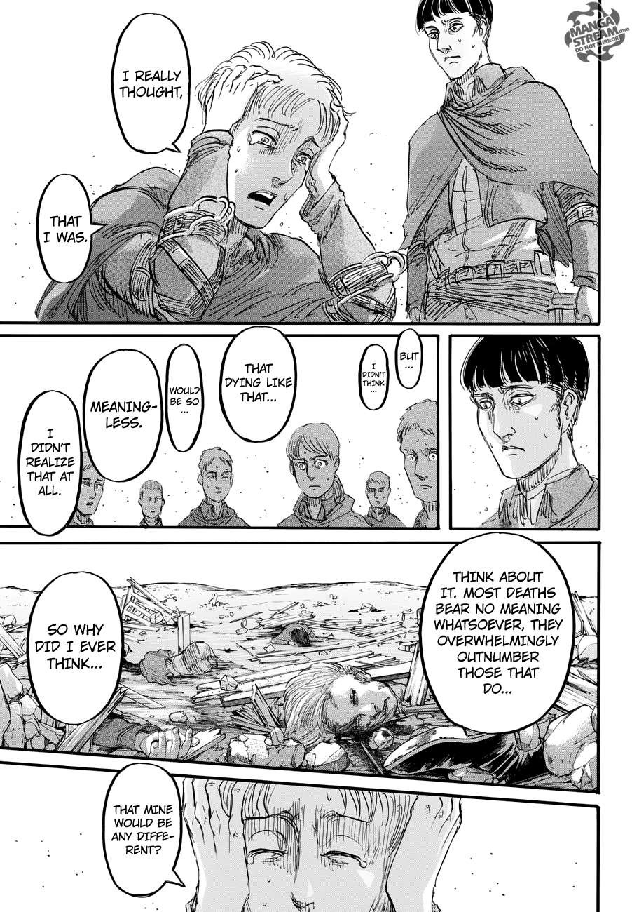 Attack on Titan manga, chapter 80, page 20 of 49