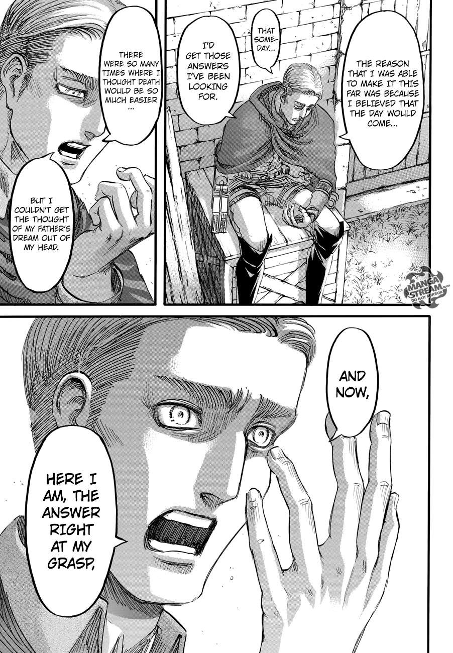 Attack on Titan manga, chapter 80, page 26 of 49