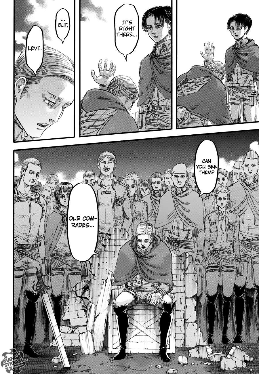 Attack on Titan manga, chapter 80, page 27 of 49