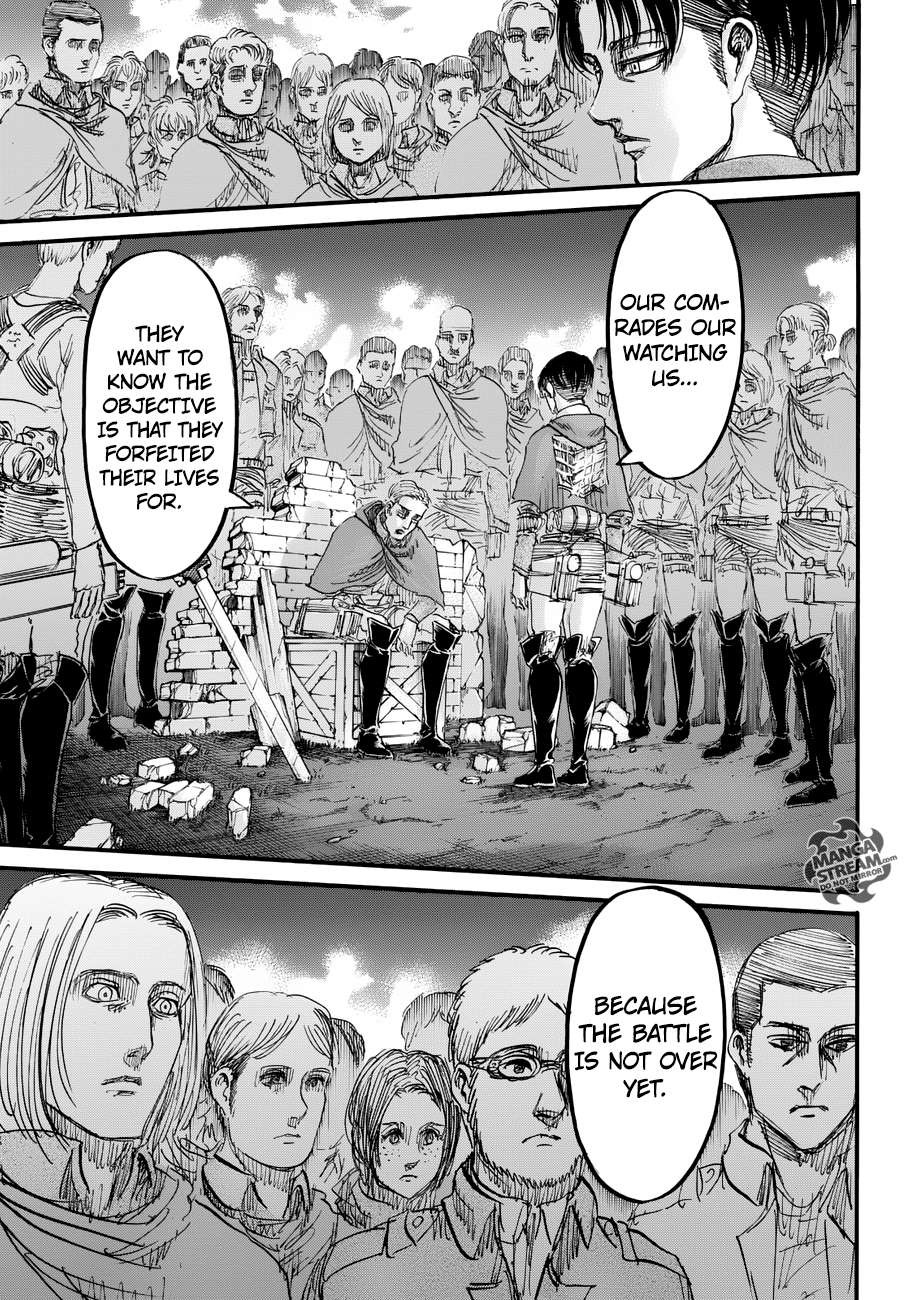 Attack on Titan manga, chapter 80, page 28 of 49