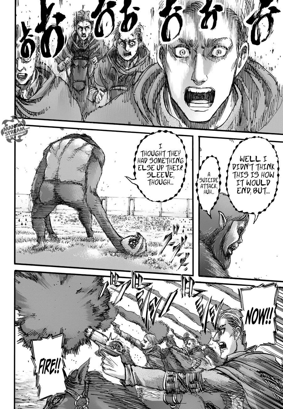 Attack on Titan manga, chapter 80, page 33 of 49