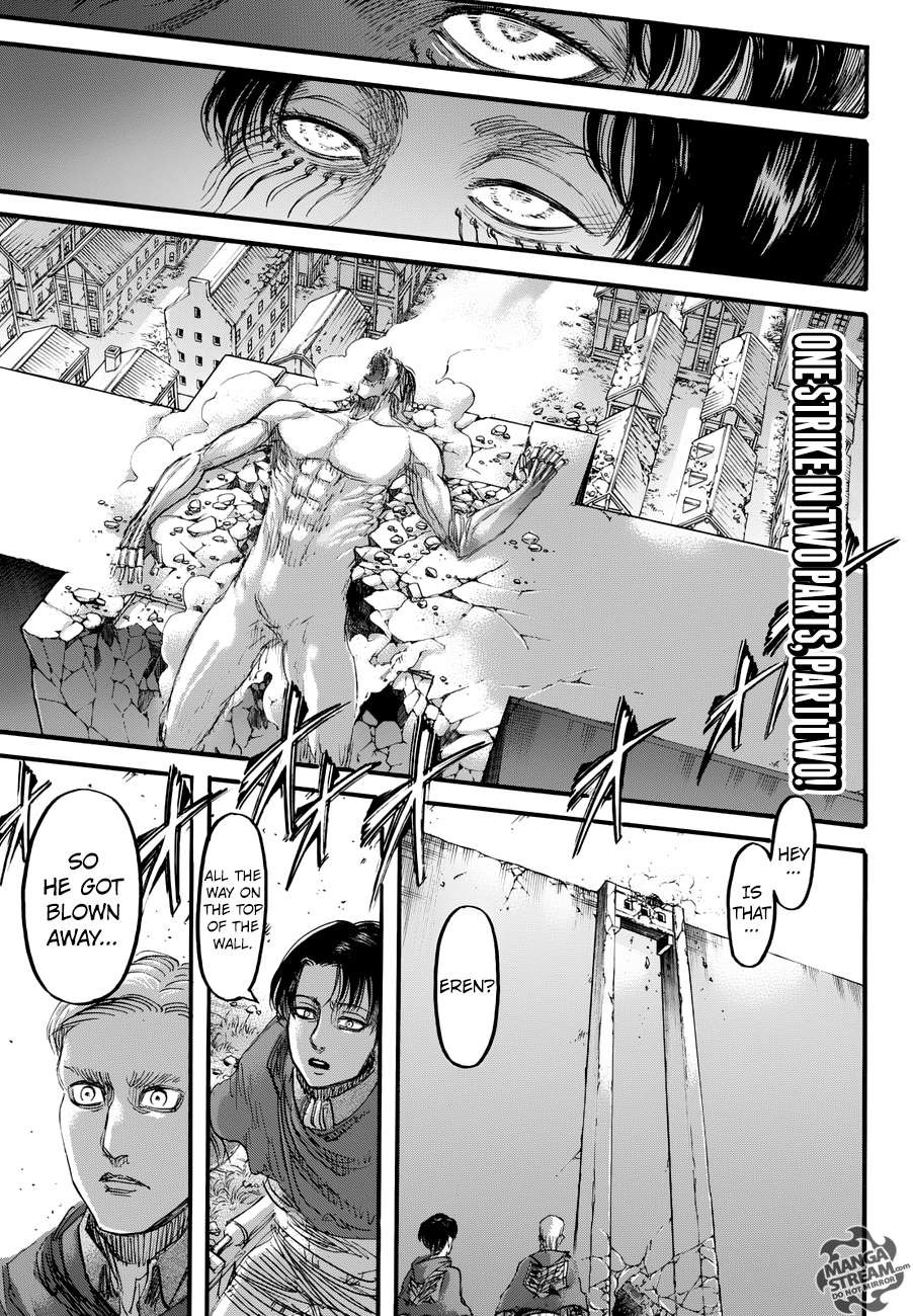 Attack on Titan manga, chapter 80, page 4 of 49