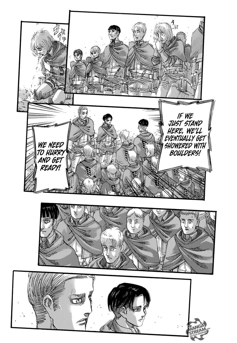 Attack on Titan manga, chapter 80, page 40 of 49