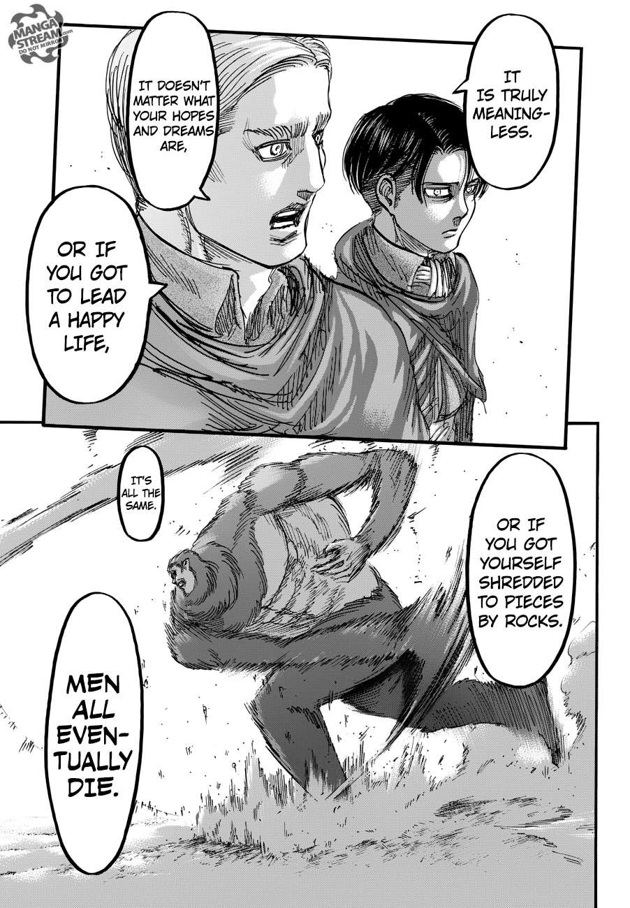 Attack on Titan manga, chapter 80, page 42 of 49