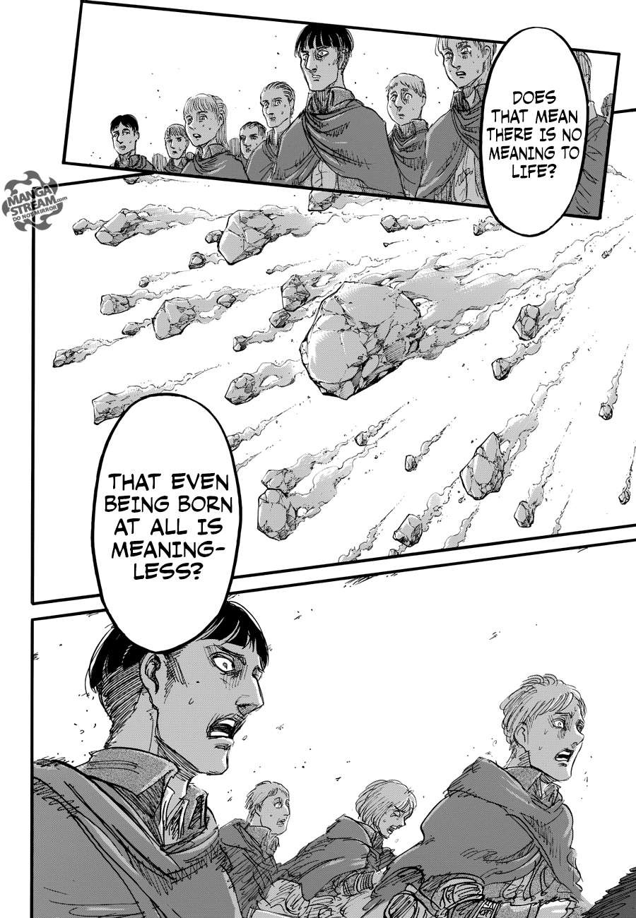 Attack on Titan manga, chapter 80, page 43 of 49