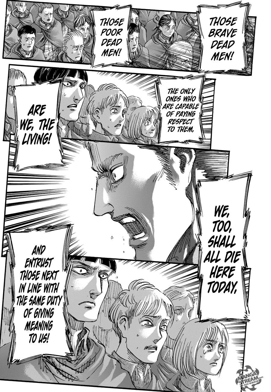 Attack on Titan manga, chapter 80, page 46 of 49