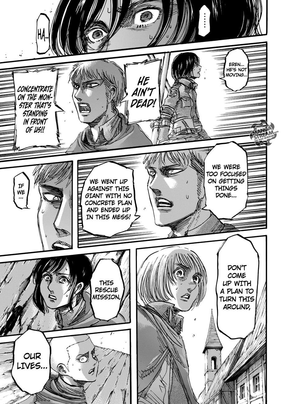 Attack on Titan manga, chapter 80, page 6 of 49