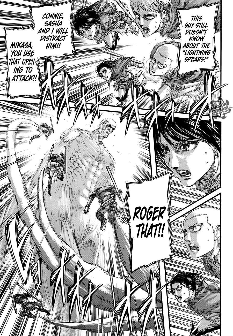 Attack on Titan manga, chapter 80, page 8 of 49