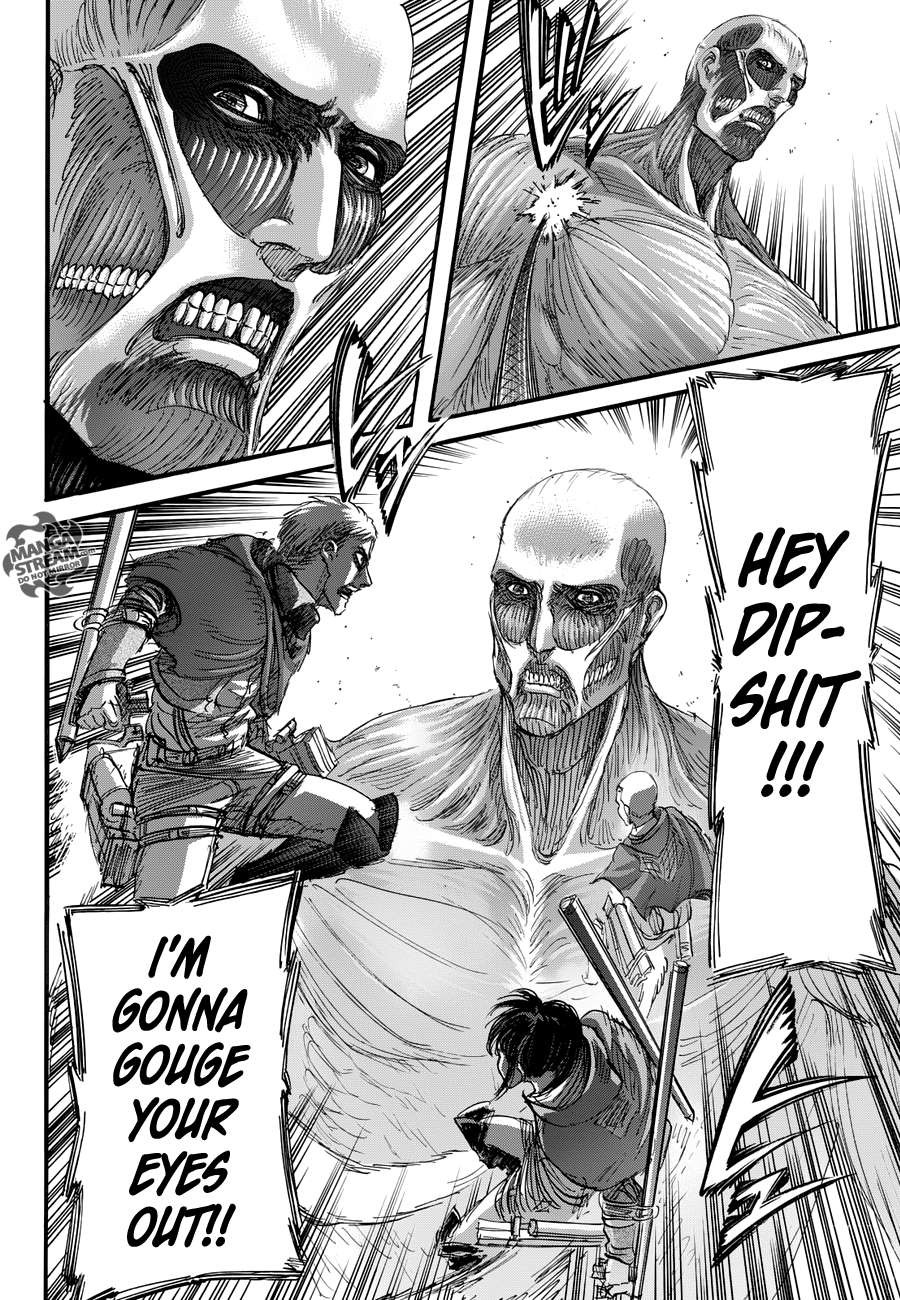 Attack on Titan manga, chapter 80, page 9 of 49
