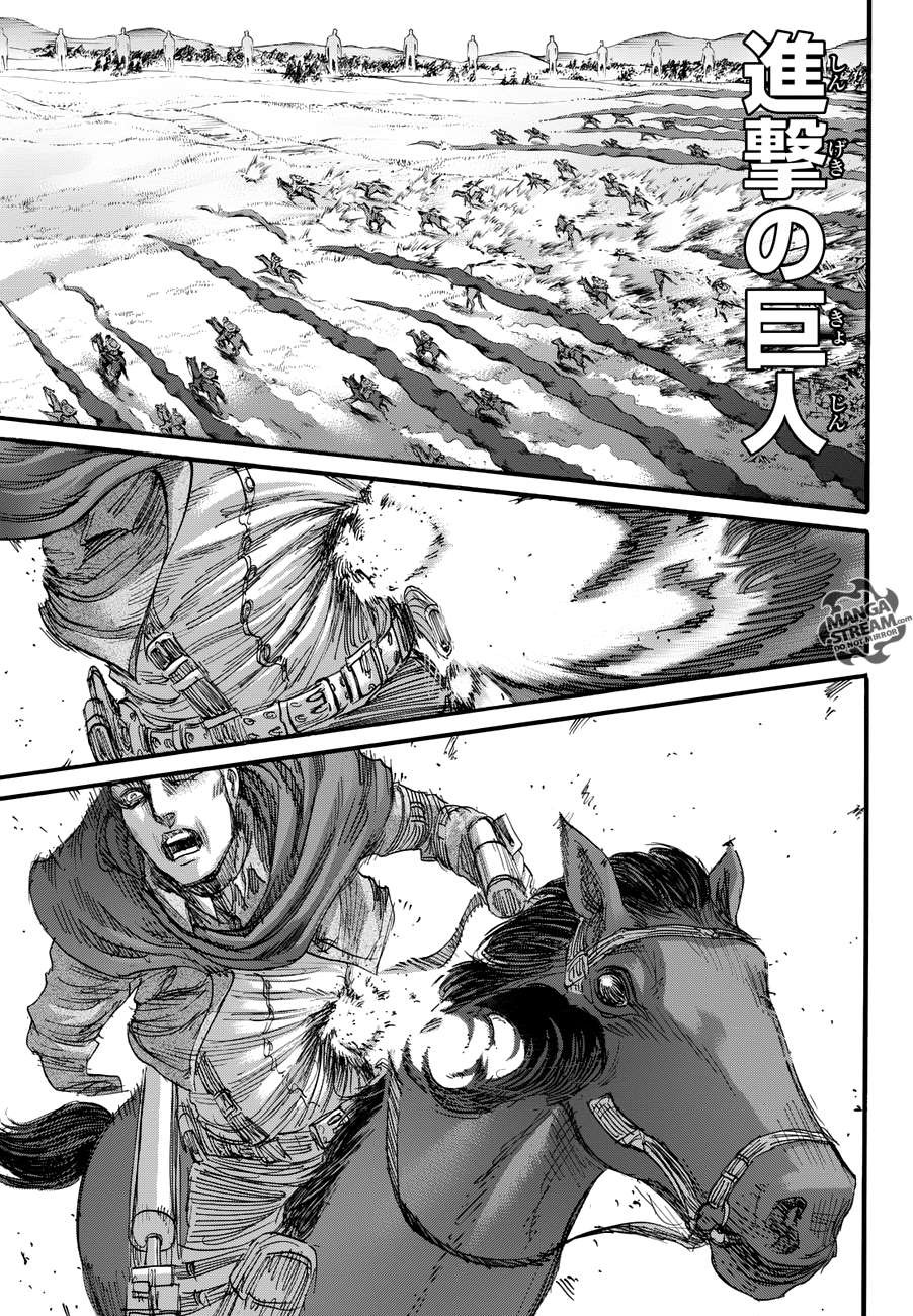 Attack on Titan Chapter 81 page 1 - Chapter 81
