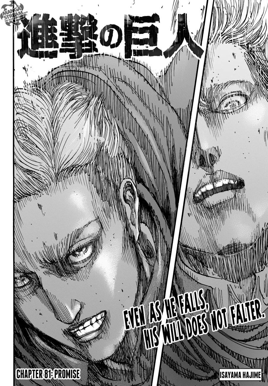 Attack on Titan Chapter 81 page 3 - Chapter 81