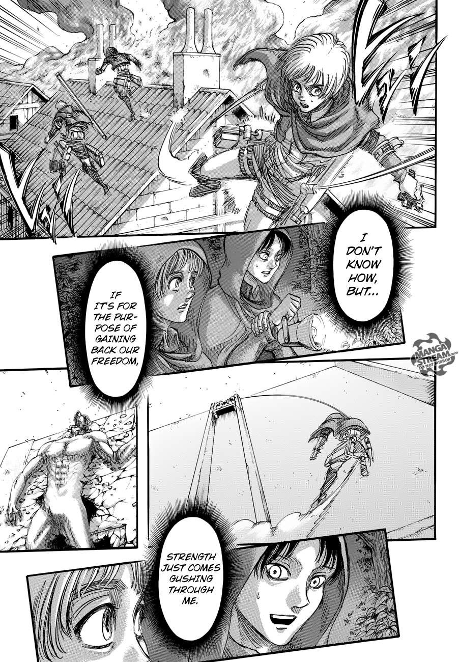 Attack on Titan Chapter 81 page 43 - Chapter 81