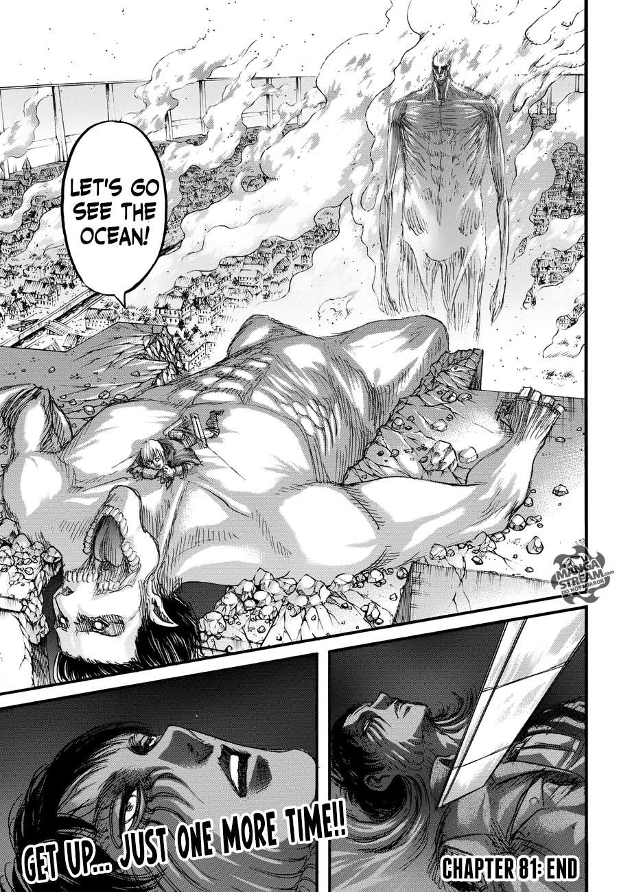 Attack on Titan Chapter 81 page 45 - Chapter 81