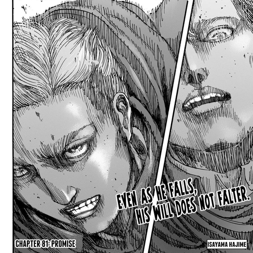 Attack on Titan Chapter 81 cover