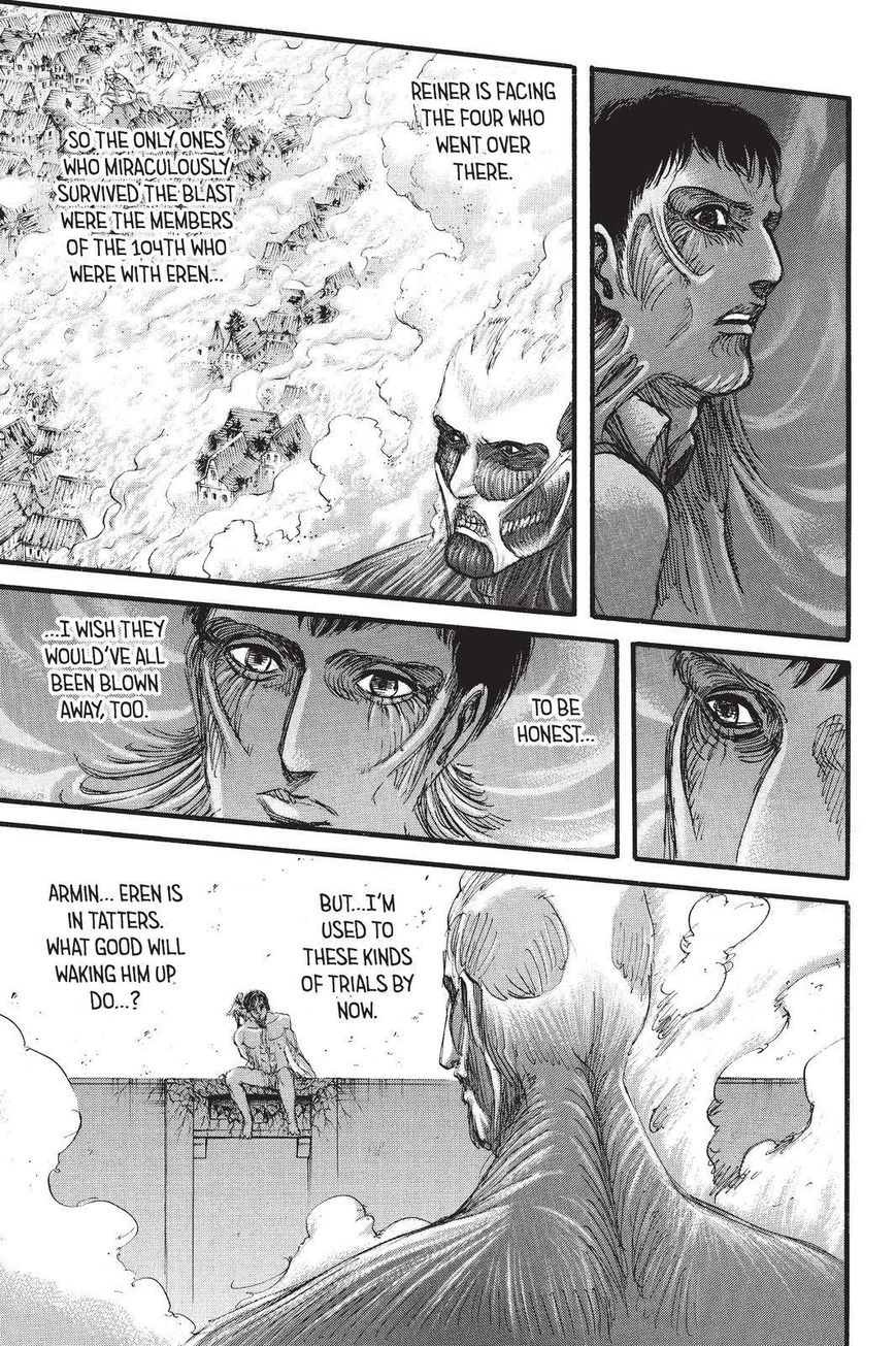 Attack on Titan manga, chapter 82, page 11 of 43