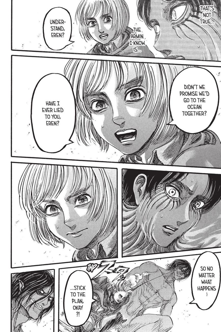 Attack on Titan manga, chapter 82, page 14 of 43
