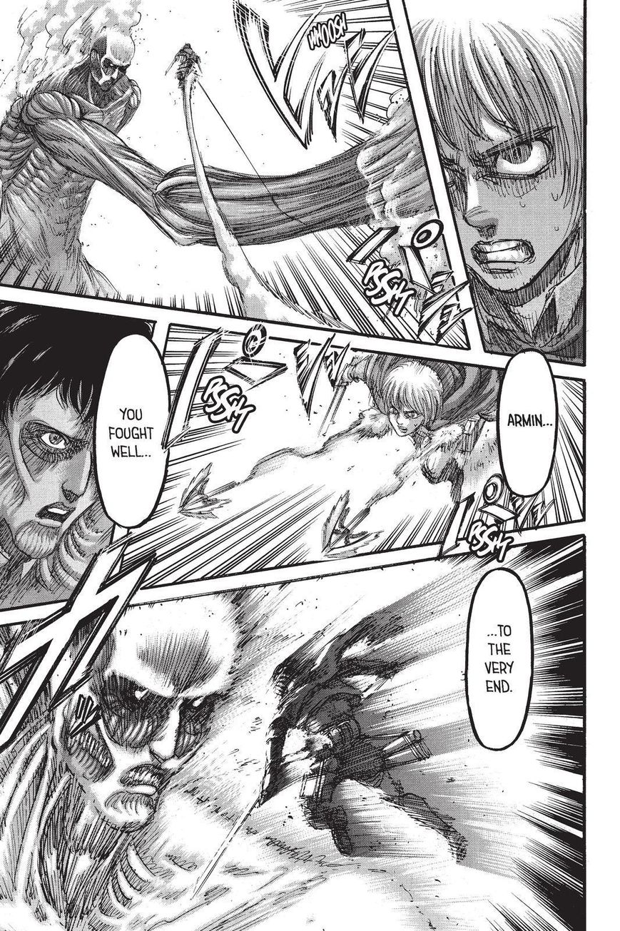 Attack on Titan manga, chapter 82, page 19 of 43