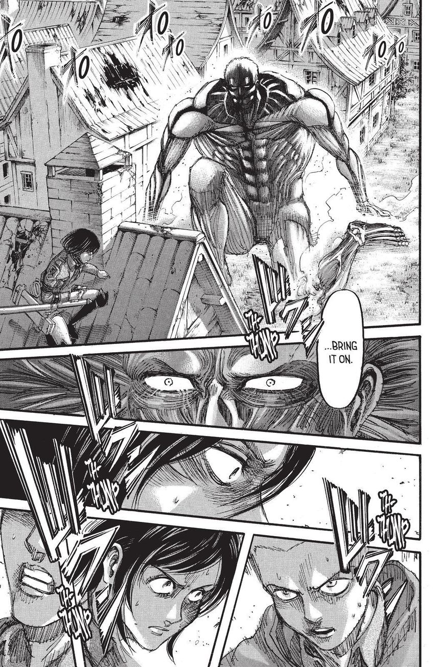 Attack on Titan manga, chapter 82, page 21 of 43