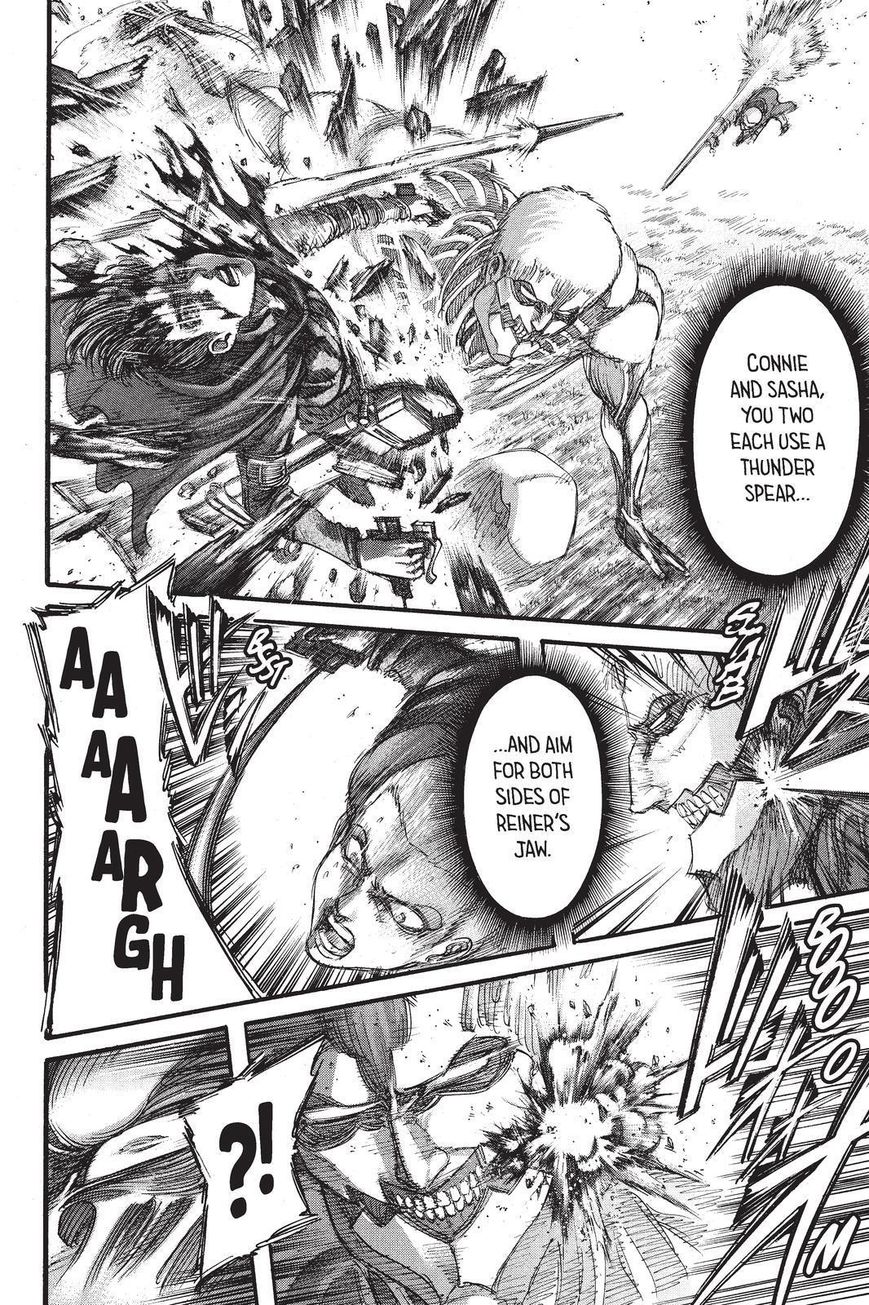Attack on Titan manga, chapter 82, page 24 of 43