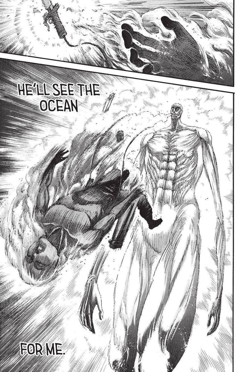 Attack on Titan manga, chapter 82, page 31 of 43