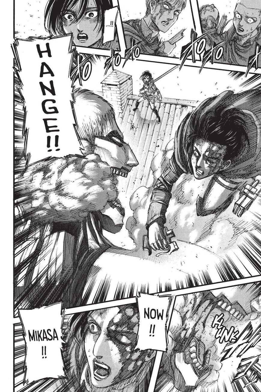 Attack on Titan manga, chapter 82, page 34 of 43