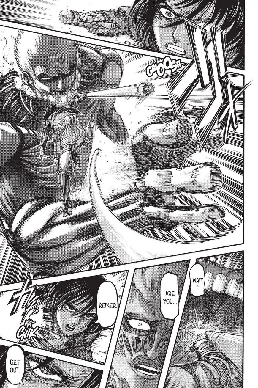 Attack on Titan manga, chapter 82, page 35 of 43