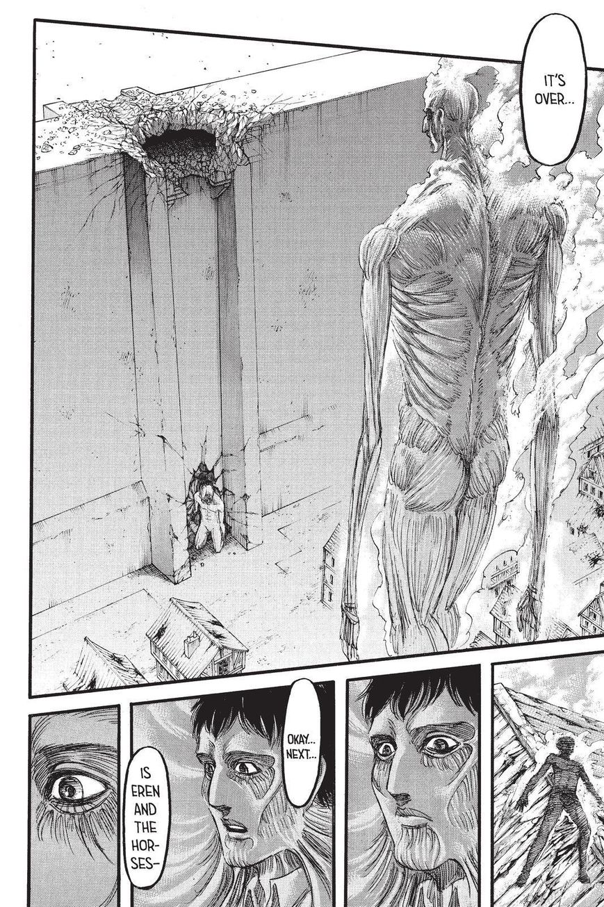 Attack on Titan manga, chapter 82, page 38 of 43