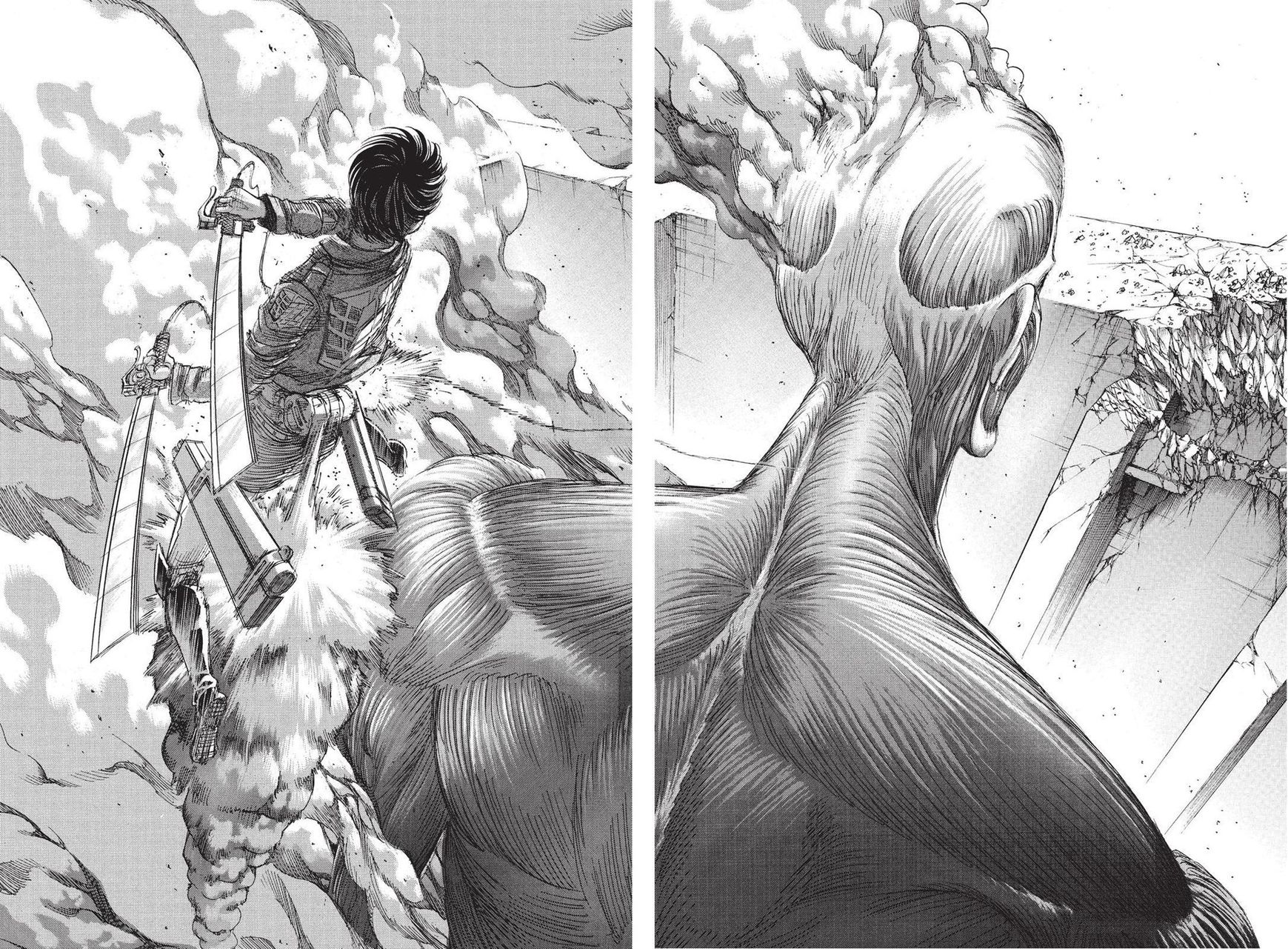 Attack on Titan manga, chapter 82, page 40 of 43