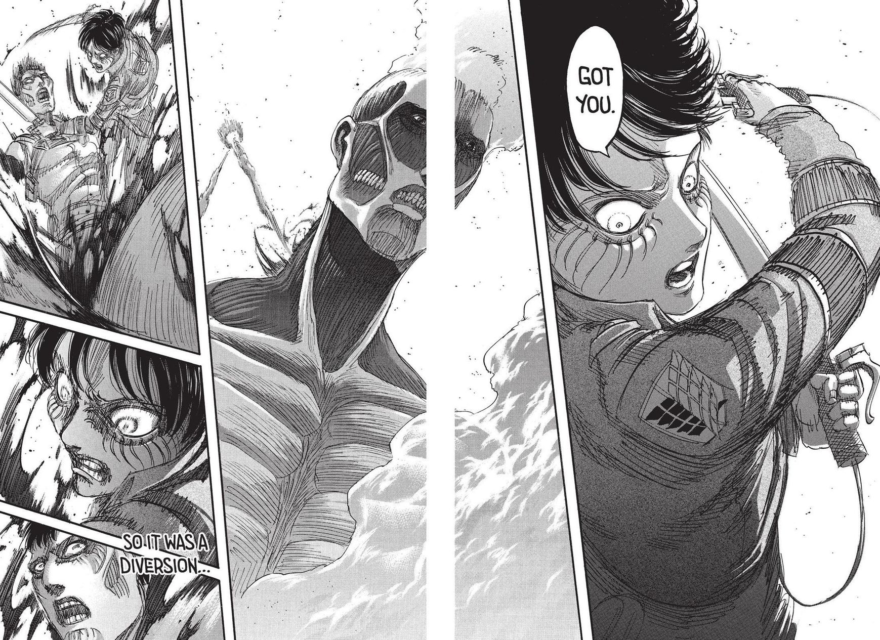 Attack on Titan manga, chapter 82, page 41 of 43
