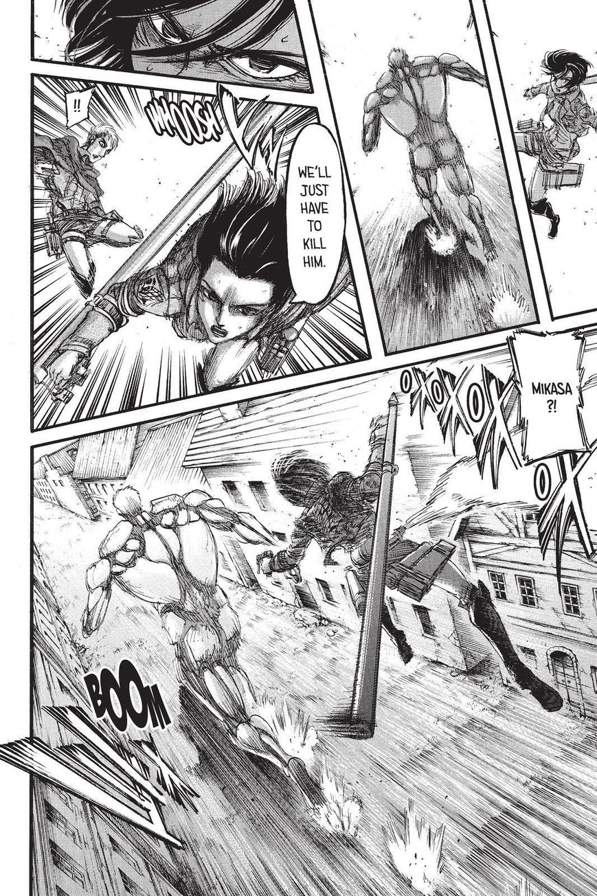 Attack on Titan manga, chapter 82, page 6 of 43