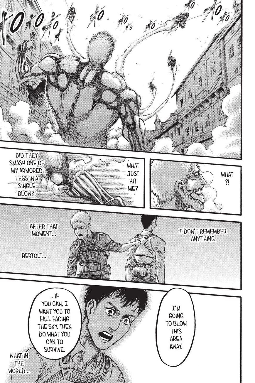 Attack on Titan manga, chapter 82, page 9 of 43