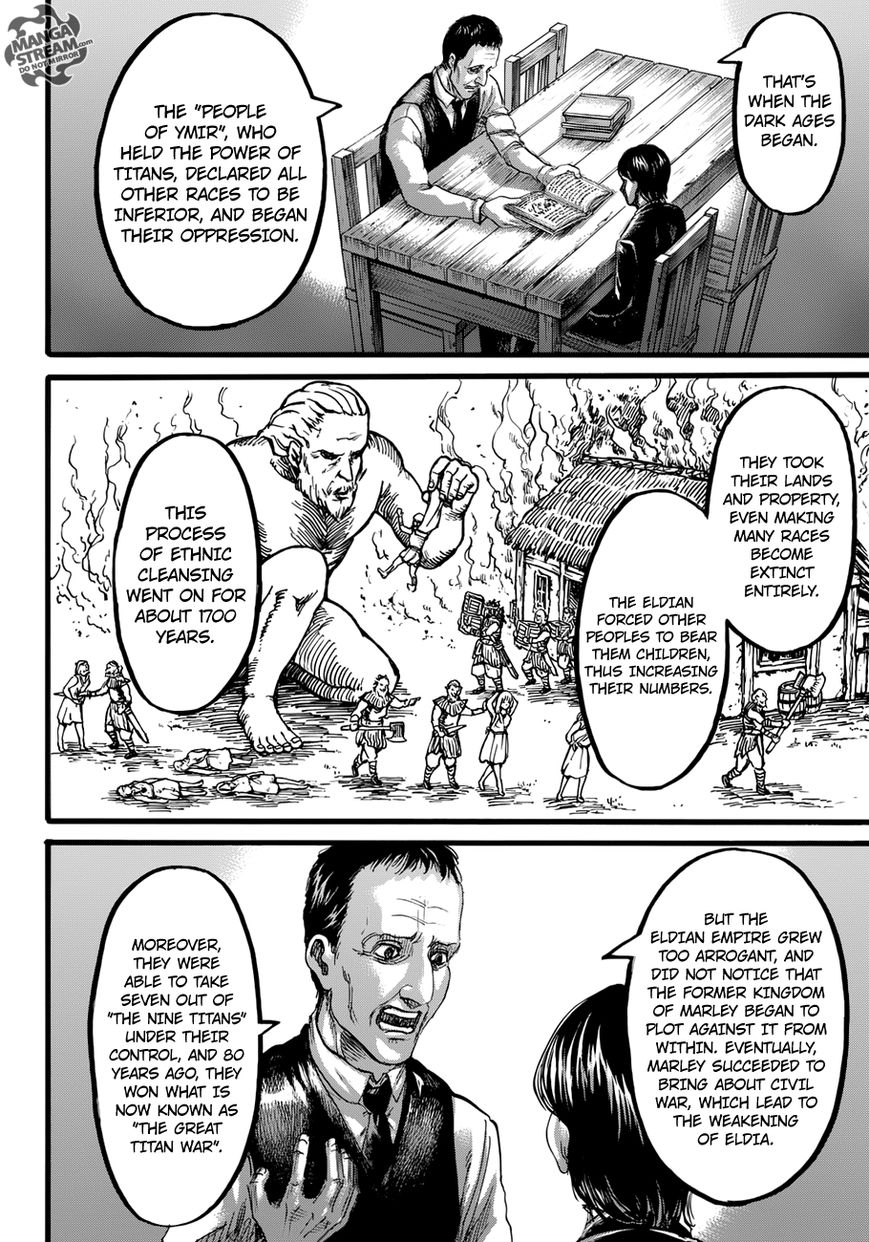 Attack on Titan manga, chapter 86, page 18 of 45