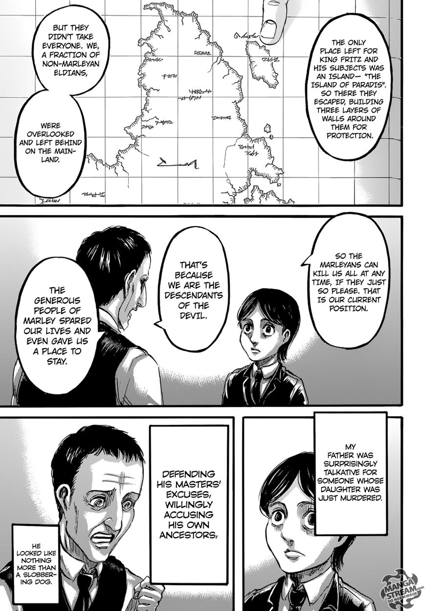 Attack on Titan manga, chapter 86, page 19 of 45