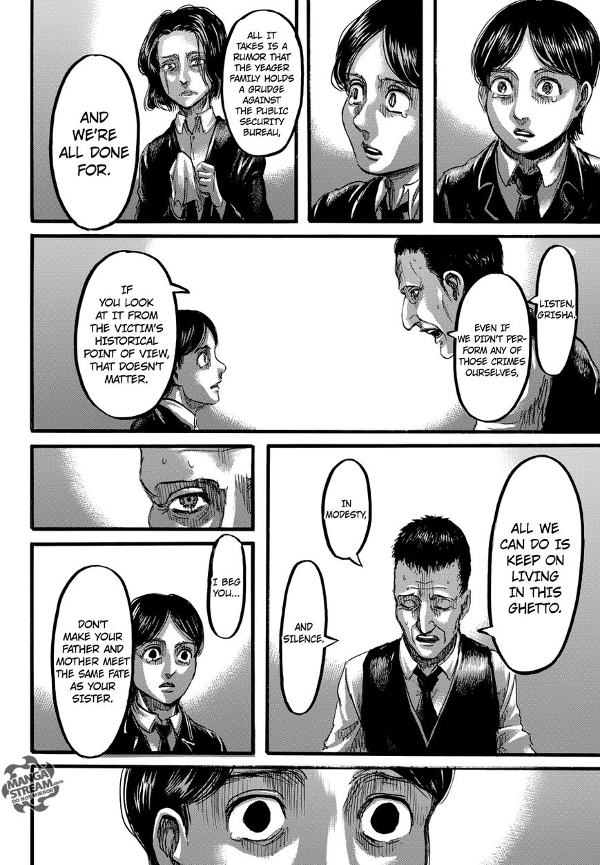 Attack on Titan manga, chapter 86, page 22 of 45