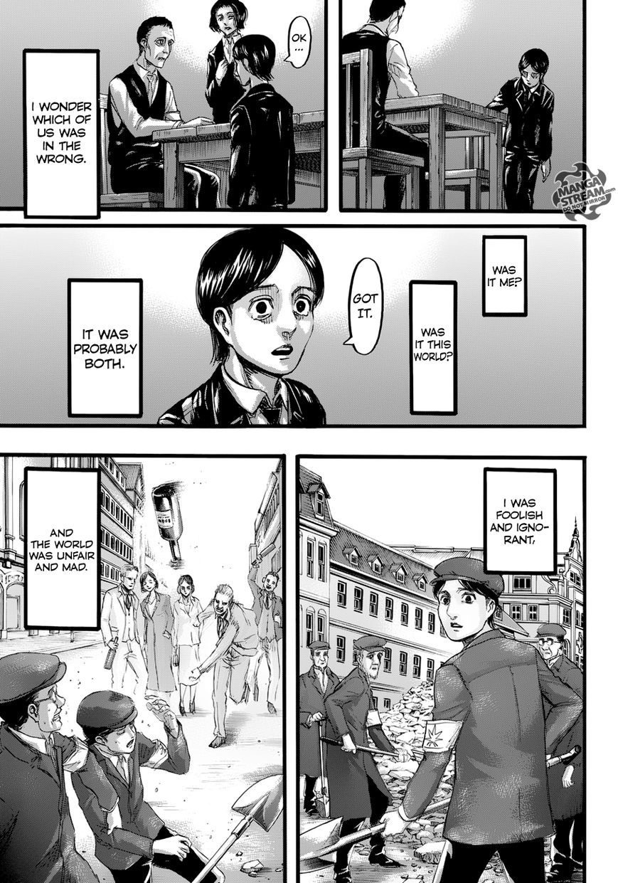 Attack on Titan manga, chapter 86, page 23 of 45