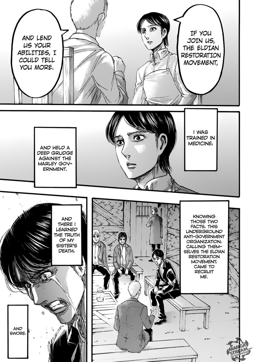 Attack on Titan manga, chapter 86, page 25 of 45