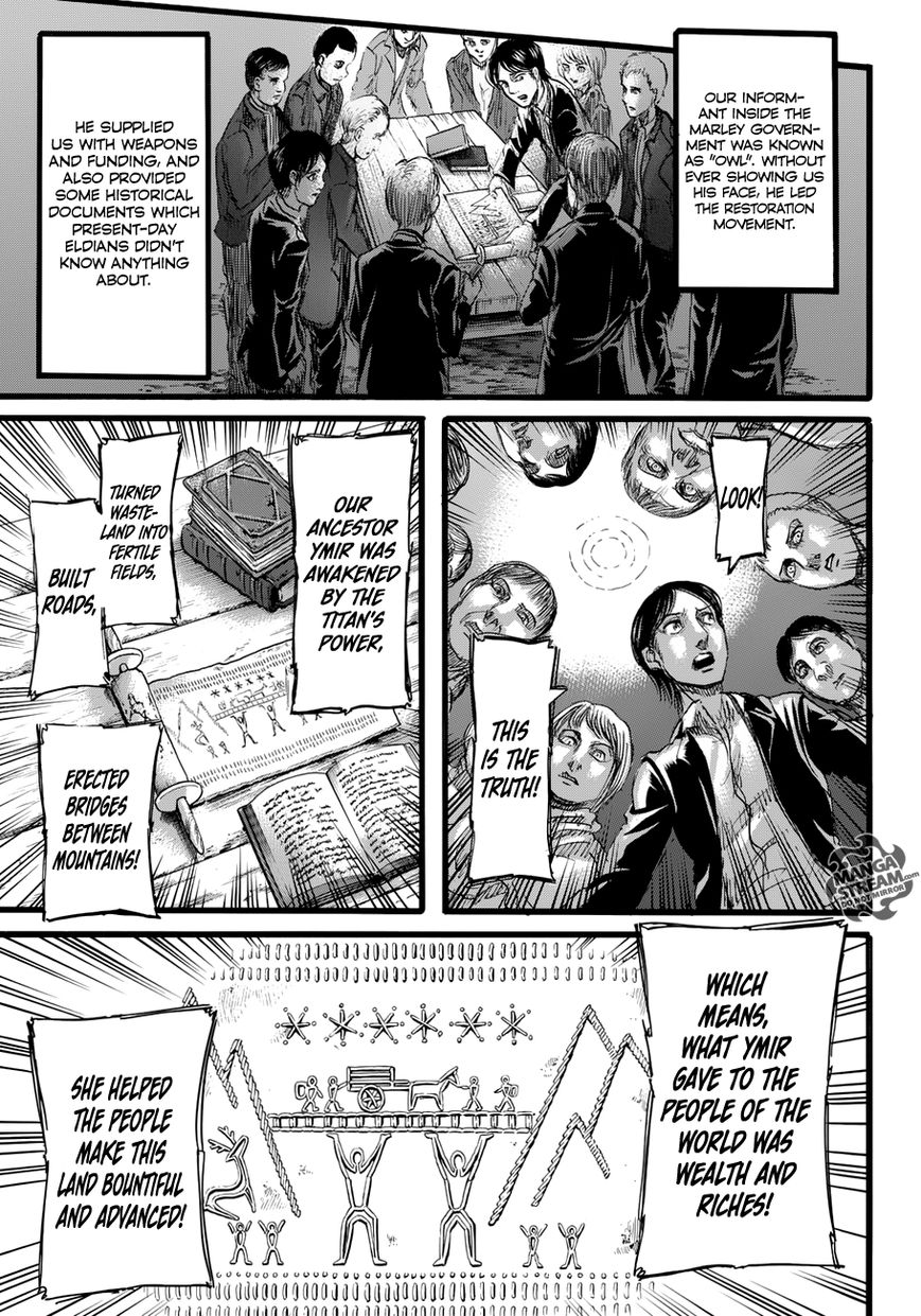 Attack on Titan manga, chapter 86, page 27 of 45