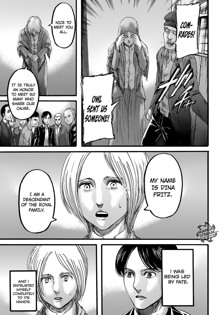 Attack on Titan manga, chapter 86, page 29 of 45