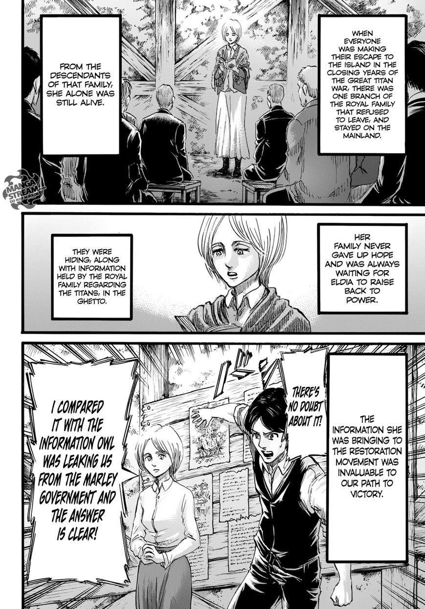 Attack on Titan manga, chapter 86, page 30 of 45