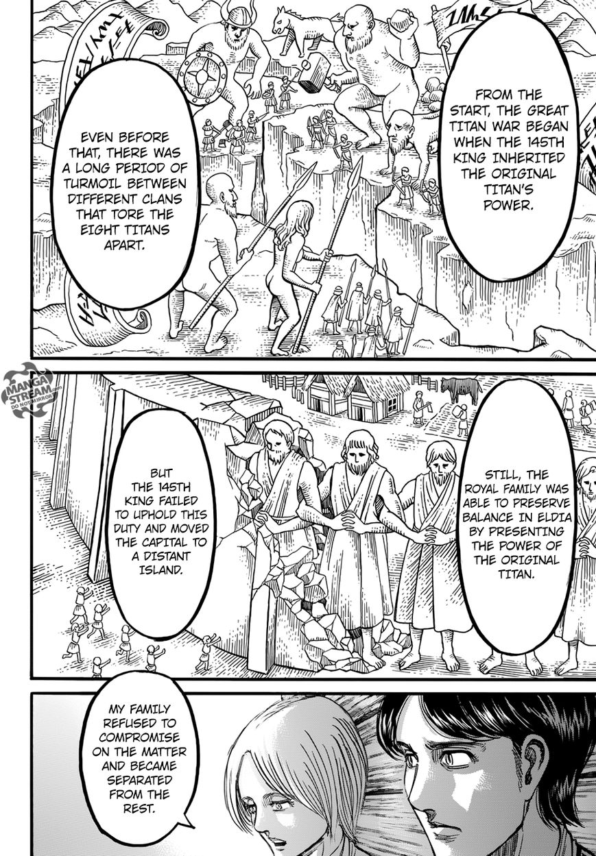 Attack on Titan manga, chapter 86, page 32 of 45