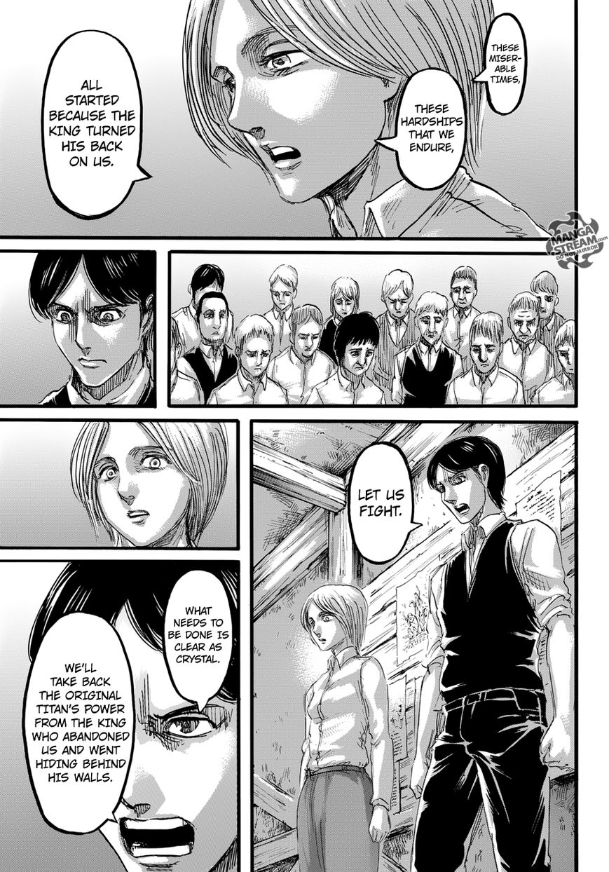 Attack on Titan manga, chapter 86, page 33 of 45