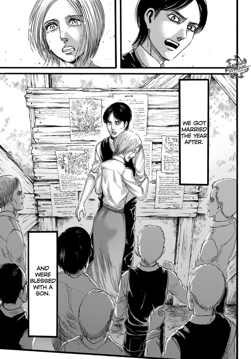 Attack on Titan manga, chapter 86, page 35 of 45
